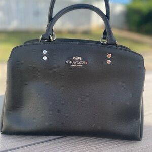 Coach Black Medium Carryall Bag